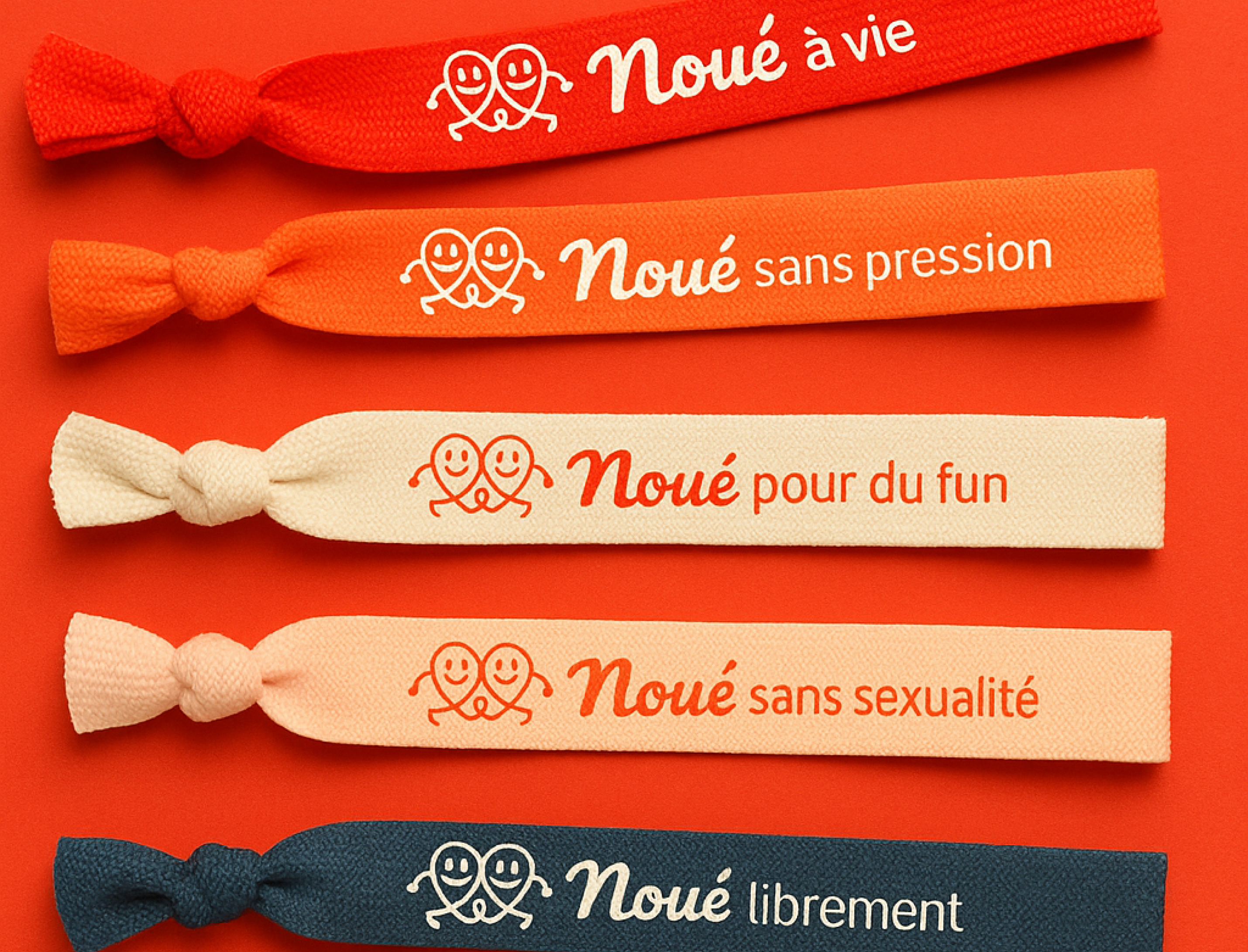 Les bracelets Noué